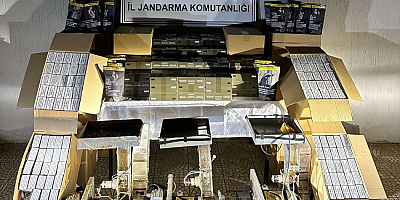 Halı Yıkama Dükkanında Bandrolsüz Sigara Operasyonu