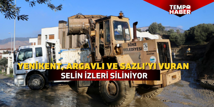 Aşırı yağış Söke’yi vurdu, ekipler dört koldan müdahale ediyor