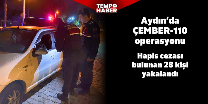 Aydın’da jandarmadan geniş çaplı operasyon: 80 tim sahadaydı