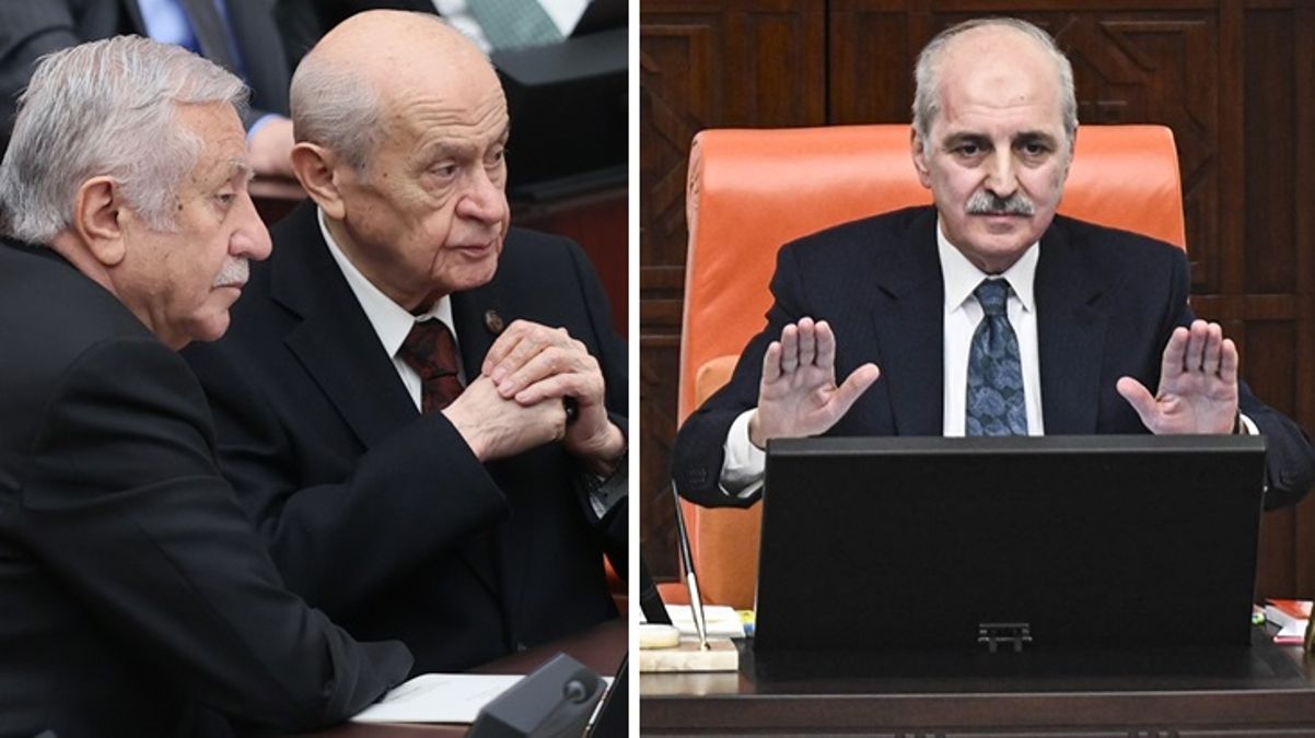 Bahçeli'den 'Kürtçe' tepkisi! TBMM Başkanı Kurtulmuş'u da eleştirdi