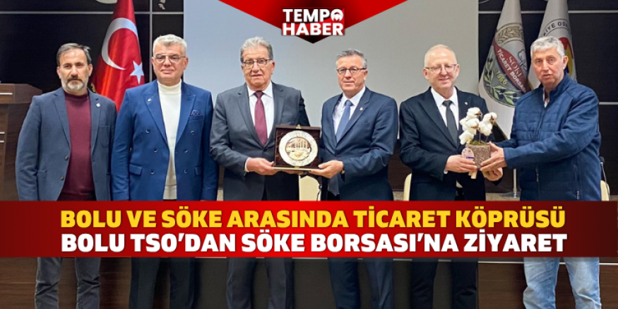 Bolu Heyetinden Ticaret Borsası'na Ziyaret