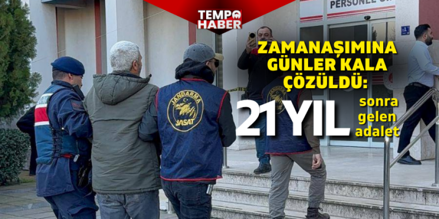 Faili meçhul dosya yeniden açıldı, cinayetin gizli yardımcısı yakalandı