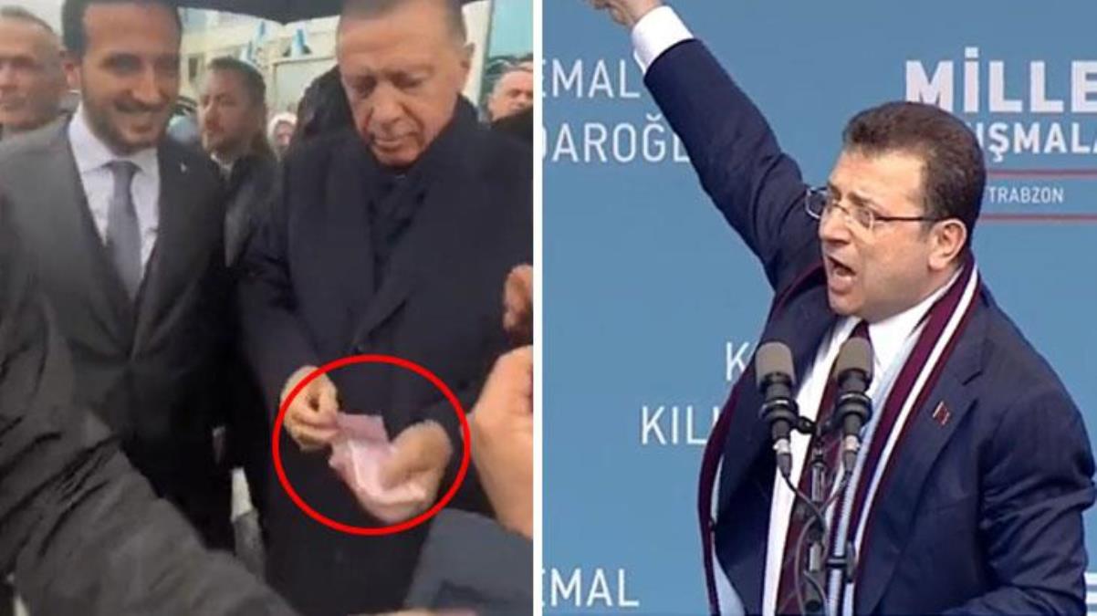 İmamoğlu, Erdoğan'ın harçlık dağıttığı görüntülere kızdı: Bu şekilde para dağıtandan harçlık alınmaz