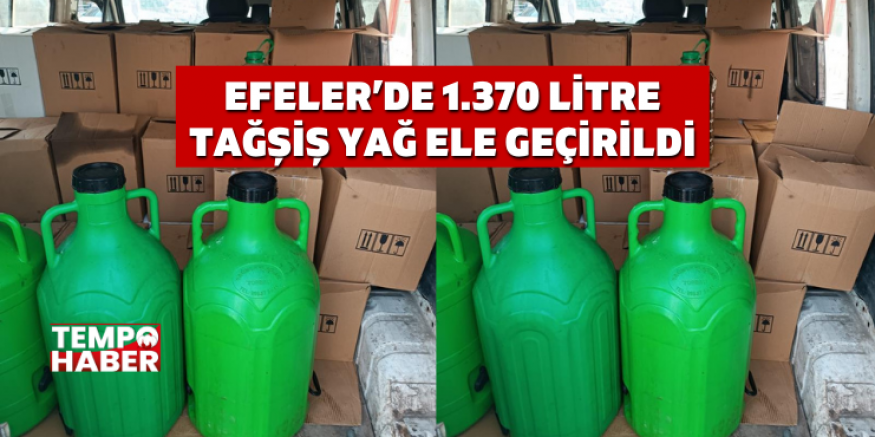 Pet Şişelerde Tağşiş Yağ: 1.370 Litre Ürün Ele Geçirildi