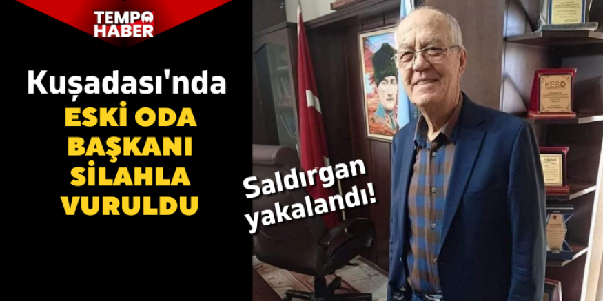 Şoförler Odası eski başkanı vuruldu, saldırgan gözaltında