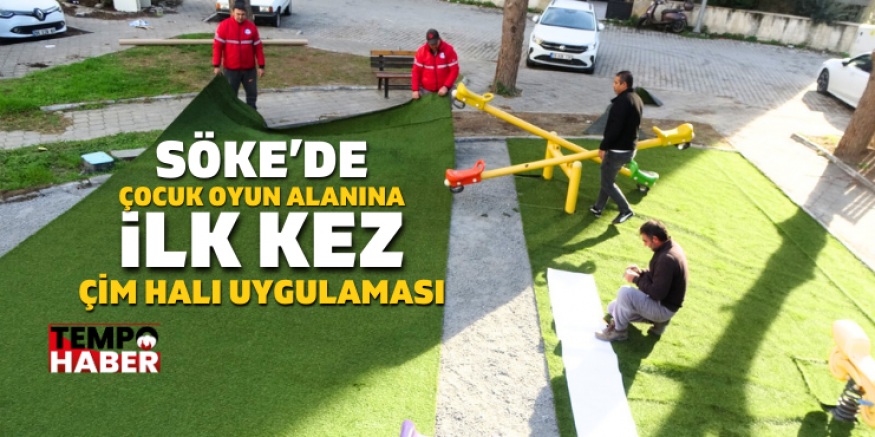 Söke Belediyesi Parklarda Yenileme Çalışmalarına Devam Ediyor