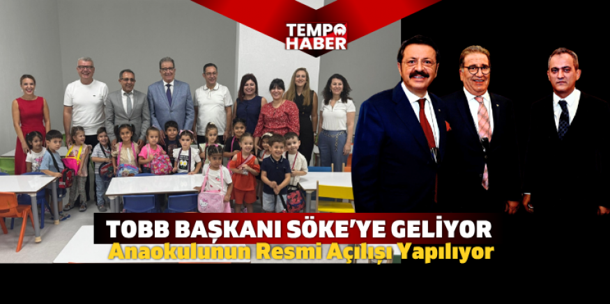 Söke’de İş Birliğinin Eseri Olan Eğitim Yuvası Taçlanıyor