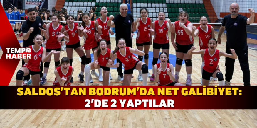 Söke’nin gururu Saldos, şampiyonada yoluna kayıpsız devam ediyor