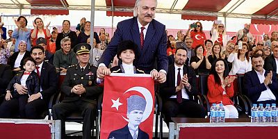 23 NİSAN ULUSAL EGEMENLİK VE ÇOCUK BAYRAMI ÇOŞKUYLA KUTLANDI