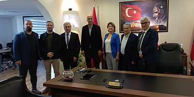 AGC Söke Şube Başkanı Ali Esmer ve Yönetim Kurulu Üyelerinden Anlamlı Ziyaret