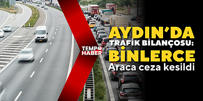 Aydın’da bir ayda 703 trafik kazası meydana geldi