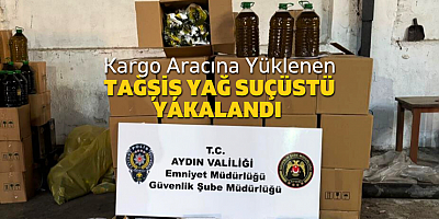 Aydın’da Kargo Aracında 1.604 Litre Tağşiş Yağ Ele Geçirildi