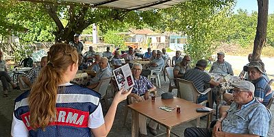 AYDIN İL JANDARMA KOMUTANLIĞI BASIN AÇIKLAMASI YAPTI