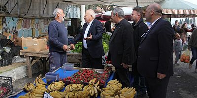 Başkan Adayı Koyuncu hiçbir gününü boş geçirmiyor.