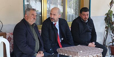 BAŞKAN ARIKAN’DAN SÖKEMİZİN ŞEHİDİ OĞUZ ARSLAN’IN AİLESİNE ZİYARET