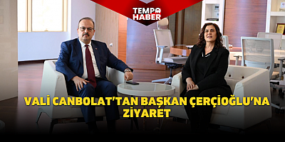 Canbolat’tan Çerçioğlu’na Görev Değişimi Öncesi Ziyaret