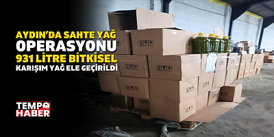Emniyet Düğmeye Bastı: 931 Litre Sahte Yağ Ele Geçirildi