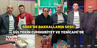 Gültekin Sahaya İndi: Söke Esnafının Nabzı Sokakta Tutuldu