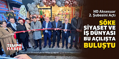 HD Aksesuar’dan Söke’ye Yeni Yıl Öncesi Yeni Şube