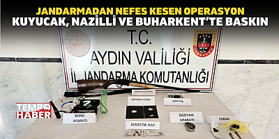 Jandarmadan Nefes Kesen Operasyon: 3 İlçeye Eşzamanlı Baskın