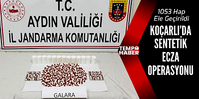 Koçarlı’da Yol Kontrolünde Şok Yakalama: 1053 Hapla Yakalandı