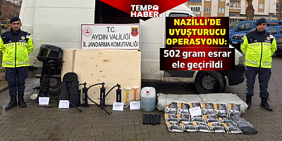 Nazilli’de jandarmadan uyuşturucu operasyonu