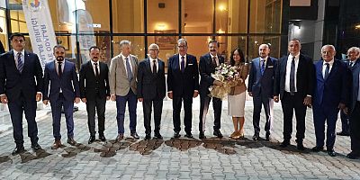 RIFAT HİSARCIKLIOĞLU SÖKE TİCARET BORSASINA ZİYARET ETTİ