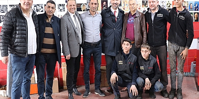 Sanayi Esnafı Başkan Arıkan’ı Bağrına Bastı