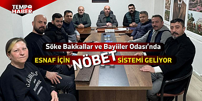 Söke Bakkallar ve Bayiler Odası’nda yeni dönem