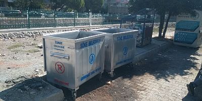 Söke Belediyesi 770 Litrelik 500 Yeni Konteyner Alımı Gerçekleştirdi