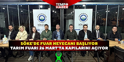 Söke’de 30. Tarım Sanayi Ticaret Sergi ve Panayırı için geri sayım