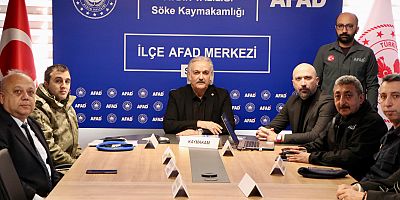 Söke’de İlçe AFAD Merkezi Toplantısı Gerçekleştirildi