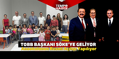 Söke’de İş Birliğinin Eseri Olan Eğitim Yuvası Taçlanıyor