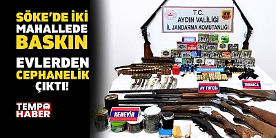 Söke’de Silah ve Uyuşturucu Operasyonu: 2 Şüpheli Adliyeye Sevk Edildi