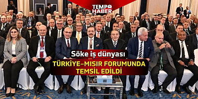 Söke iş dünyası Türkiye–Mısır forumunda temsil edildi