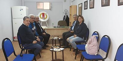 Söke Kaymakam Vekili İbrahim Keklik'ten Gazeteciler Cemiyeti'ne Ziyaret