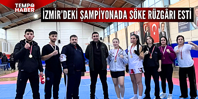 Söke kick boksçuları İzmir’den 10 madalyayla döndü