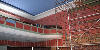 Söke'nin tarihi Efes sineması kültür merkezine dönüşüyor. 