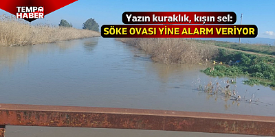 Yazın kuraklık, kışın sel: Söke Ovası yine gündemde
